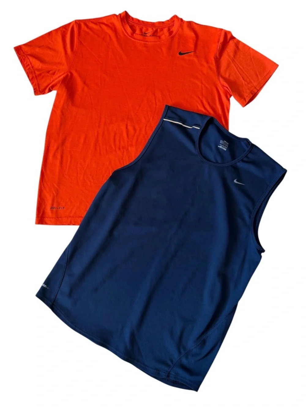 #11-Nike Dri-FIT Performance Shirt 2pc Bundle Sz Large Athletic Workout Shirts
